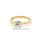 Damenring Verlobungsring mit großem Zirkonia echt Gold 333 Glanz Ringweite 56