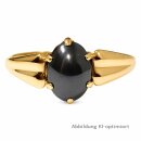 Damenring mit Blutstein Hämatit echt Gold 333 Glanz...