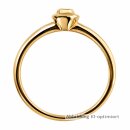 Damenring Brillantring 0,06ct. echt Gold 585 Glanz Ringweite 57