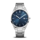 Bering Herrenuhr Ultra Slim Edelstahl silber...