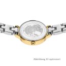Bering Damenuhr Gliederarmband bicolor, Ziffernblatt weiß Saphirglas 11022-714