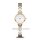 Bering Damenuhr Gliederarmband bicolor, Ziffernblatt weiß Saphirglas 11022-714