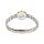 Bering Damenuhr Gliederarmband bicolor, Ziffernblatt weiß Saphirglas 11022-714
