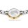Bering Damenuhr Gliederarmband bicolor, Ziffernblatt weiß Saphirglas 11022-714