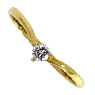 Antragsring Verlobungsring Solitärring mit Zirkonia echt Gold 333