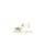 Ohrstecker filigran mit Zirkonia echt Gold 333 matt/Glanz 10x5mm