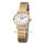 Regent Damenuhr Edelstahl IP-goldfarben Zugband F-892