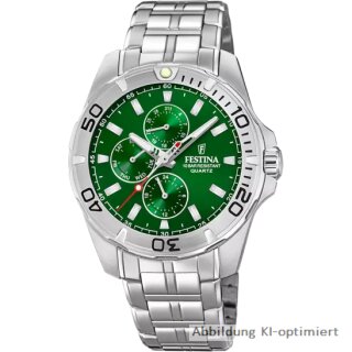 Festina, Multi, Stahl/grün/sta, F20445/7