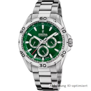 Festina, Multi, Stahl/grün/sta, F20623/3