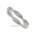 Damenring schmal mit Zirkonia echt Silber 925 Glanz