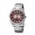 Regent Herrenuhr 10 Bar Zifferblatt bordeaux mit Metallband BA-826