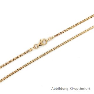 Schlangenkette echt Gold 333 Glanz 1,4mm Länge 50cm