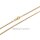 Schlangenkette echt Gold 333 Glanz 1,4mm Länge 50cm