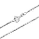 Rundankerkette 1,8mm facettiert echt Silber 925 Glanz...