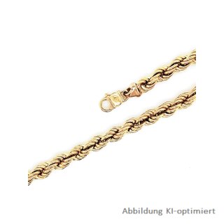 Armband Kordelarmband 6,4mm echt Gold 333 Glanz Länge 18,5cm