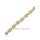 Fantasiearmband mit Diamanten echt Gold 585 Glanz 18cm