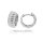 Creolen echt Silber 925 Glanz 12x5mm