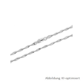 Armband Fantasie gedreht 2,6mm echt Silber 925 Glanz