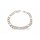 Armband Figaro 8mm Edelstahl poliert 22cm