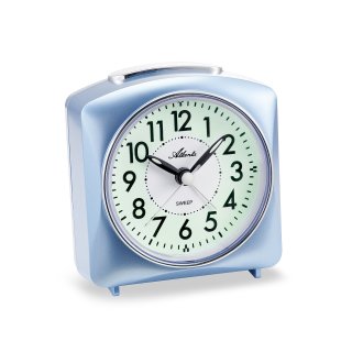 Atlanta Quarz-Wecker Blau