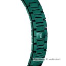 Festina HAU Swiss Made Edelstahll grün Datum Saphirglas 10ATM F20079/1