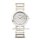 Bering Damenuhr Keramik weiß+ IP-vergoldet Edelstahl Saphirglas Gliederarmband 11435-758