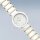 Bering Damenuhr Keramik weiß+ IP-vergoldet Edelstahl Saphirglas Gliederarmband 11435-758