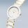 Bering Damenuhr Keramik weiß+ IP-vergoldet Edelstahl Saphirglas Gliederarmband 11435-758