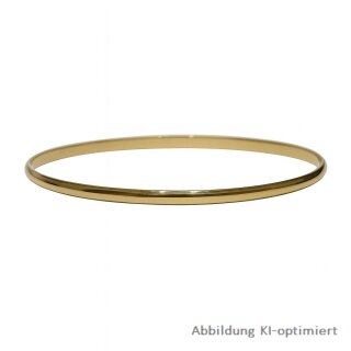 Klassischer Bettelreif – 333er Gelbgold, leicht gewölbt & poliert, ca. 2,9 mm breit