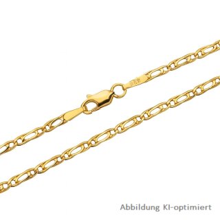 Fantasiekette aus 585er Gold – 57 cm | Unisex | Glanzpoliert