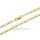 Fantasiekette aus 585er Gold – 57 cm | Unisex | Glanzpoliert