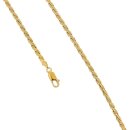 Vergoldetes Fantasie-Collier aus 925 Silber –...