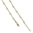 Fußkette Gold 333/- mit Verlängerung 23 + 2 cm...