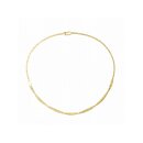 ✨ Flechtcollier aus 585 Gold – matt/glänzend,...