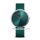 Bering Uhr Unisex Ultra Slim grün glänzend flaches Saphirglas 3 ATM 15739-808
