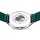 Bering Uhr Unisex Ultra Slim grün glänzend flaches Saphirglas 3 ATM 15739-808