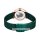 Bering Damenuhr Ultra Slim Gehäuse rosè grün glänzend Milanaiseband flaches Saphirglas 3 ATM 15729-868