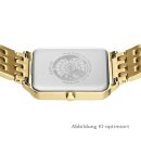 Bering Damenuhr Edelstahl rechteckig Metallband goldfarbenr Saphirglas 17423-734