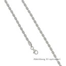 925 Sterling Silber Kette diamantiert & poliert...