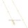 Ankerkette aus Gold 375 mit diamantierten Kugeln – ca. 1 mm breit
