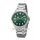 Regent Herrenuhr Edelstahlband Saphirglas Ziffernblatt grün Datum 10 ATM F-1455