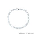 Bettelarmband Rundanker aus 925er Silber –...