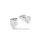 Sterling Silber Ohrstecker mit Speichenmuster – ca. 6 mm