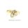 Brillantring mit Opal , Diamant 0,07TW/Si ,585 Gelbgold, poliert, Ringweite 57