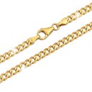 Flachpanzerkette aus massivem 333er Gold – locker...