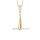 Bering Kette + Anhänger Edelstahl verg. Tropfen Kristall 45+5cm 454-27-500