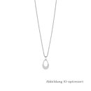 Bering Kette + Anhänger Edelstahl Kristall oval 45+5cm 457-17-500