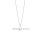 Bering Kette + Anhänger Edelstahl Kristall oval 45+5cm 457-17-500