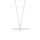 Bering Kette + Anhänger Edelstahl verg. Kristall oval 45+5cm 457-27-500
