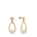 Bering Ohrstecker oval Edelstahl verg. Kristall 757-27-05